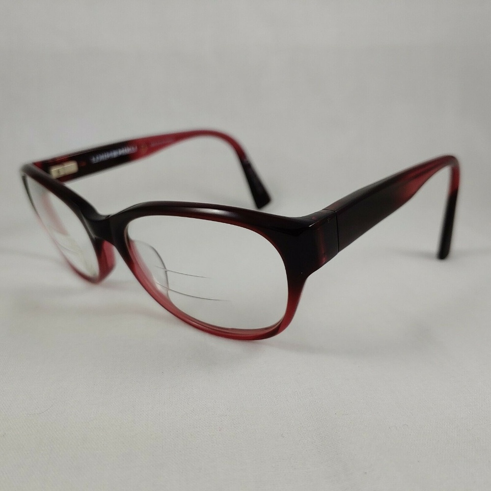 Mikli Eyeglass Frames ML1363 Wine Wayfarer Plastic Rims